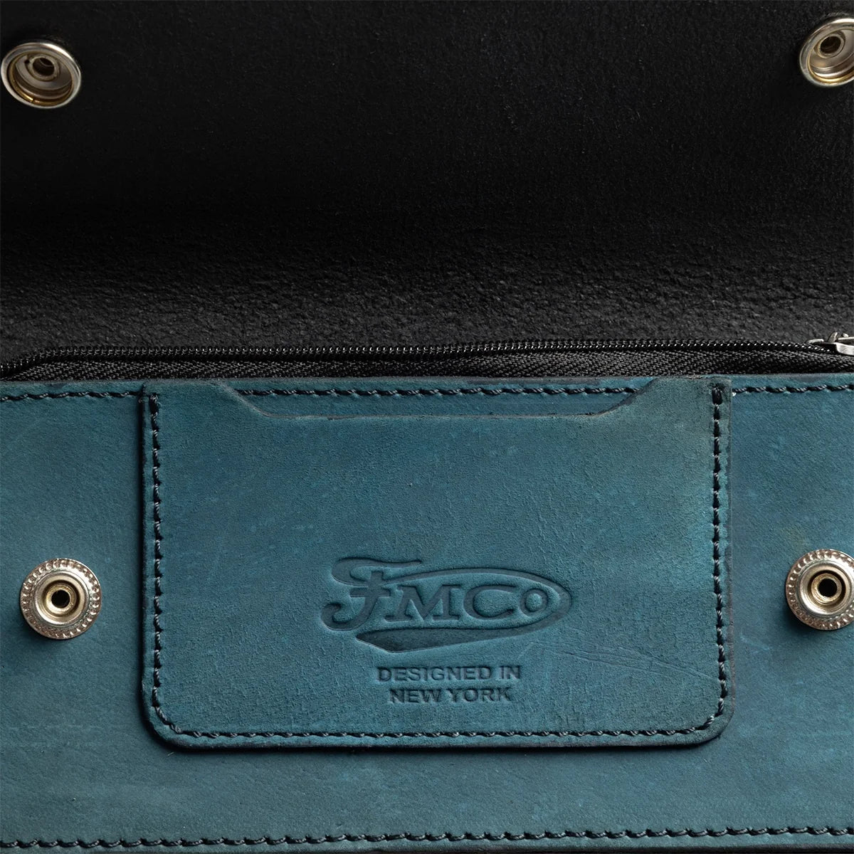 LARGE TRUCKER - Vegetable Tanned Leather Wallet Leather Wallet Accessories