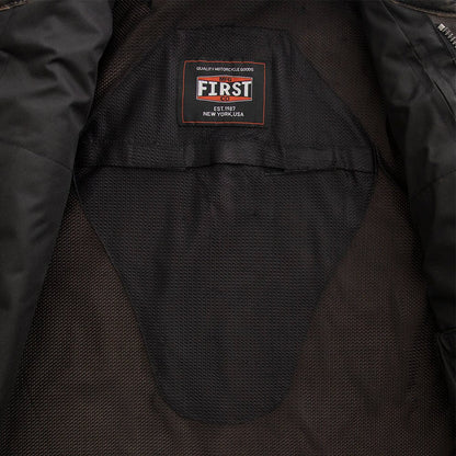 Sharp Shooter Men's Motorcycle Leather Vest Men's Leather Vest Vests