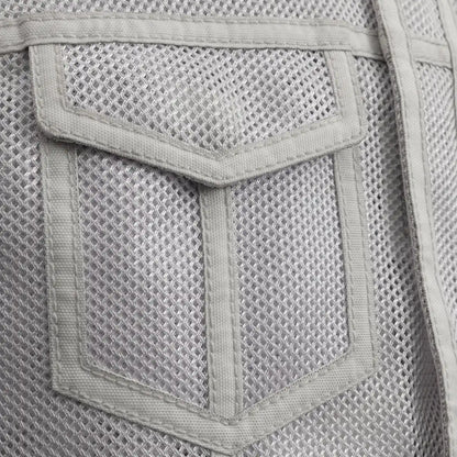 Sharp Shooter Moto Mesh Men's Motorcycle Vest Men's Moto Mesh Vest Vests