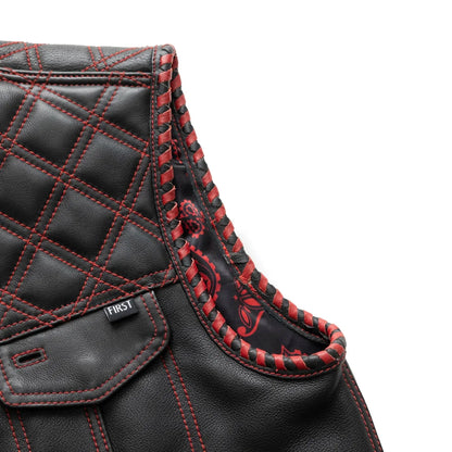 Sinister - Men's Motorcycle Leather Vest Men's Leather Vest Vests