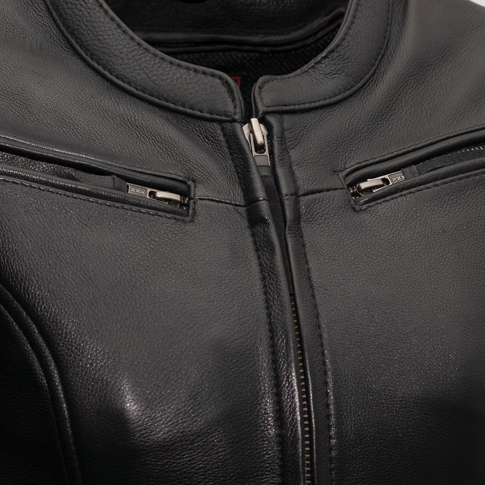 Speed Queen - Womens Motorcycle Leather Jacket Women's Leather Jacket Jackets