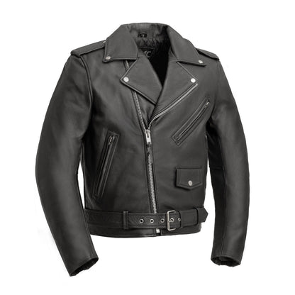 Superstar Men's Motorcycle Leather Jacket Men's Leather Jacket Jackets Black XXS