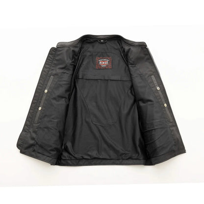Titan Men's Motorcycle Leather Jacket Men's Leather Jacket Jackets