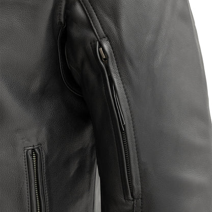 Top Performer Men's Motorcycle Leather Jacket Men's Leather Jacket Jackets