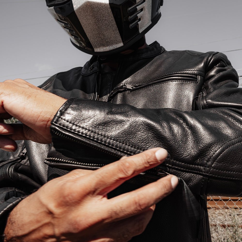 Top Performer Men's Motorcycle Leather Jacket Men's Leather Jacket Jackets