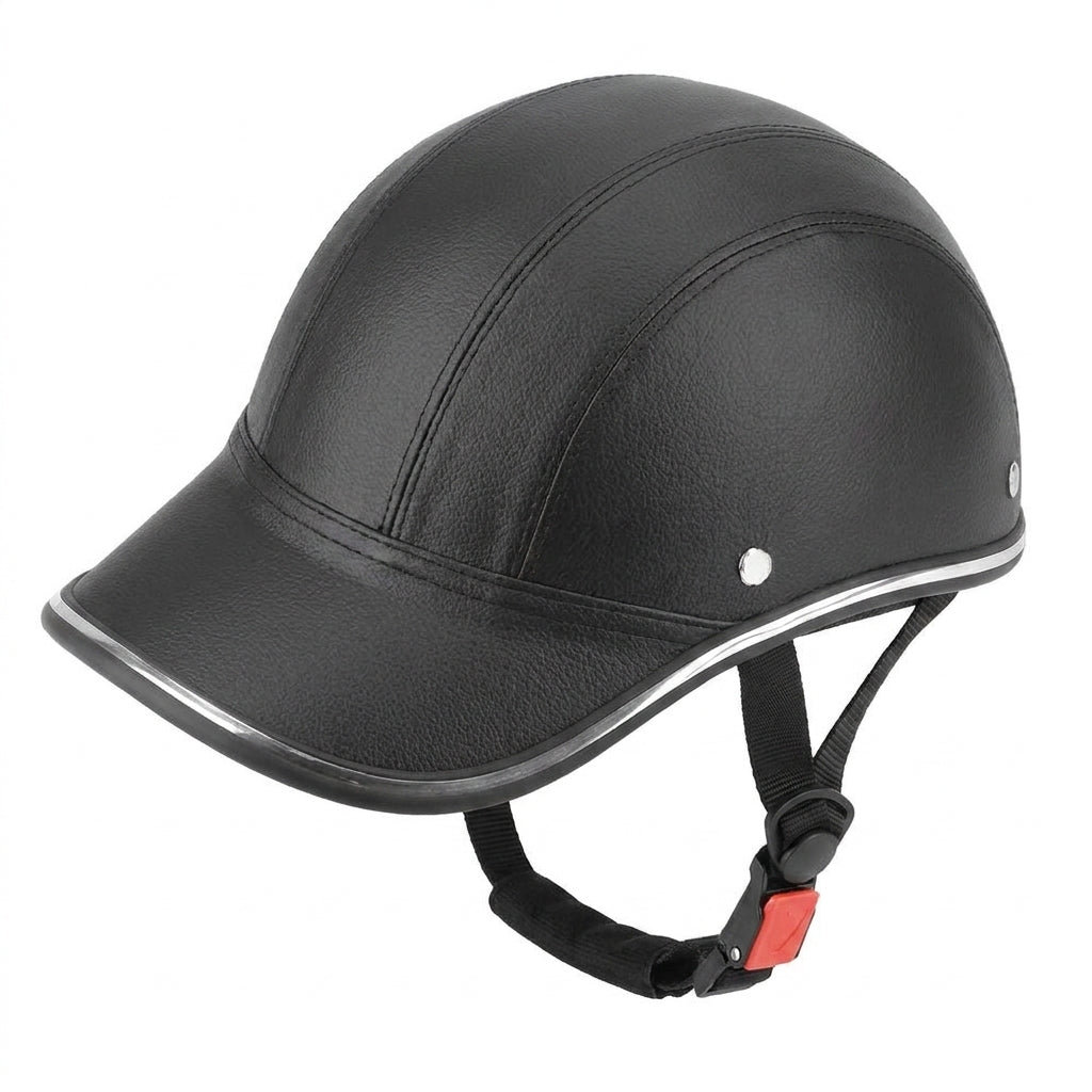 Motorcycle Accessory - Baseball Cap Style Safety Hard Hat Cafe Racer C