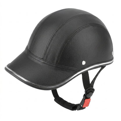 Motorcycle Accessory - Baseball Cap Style Safety Hard Hat Cafe Racer C
