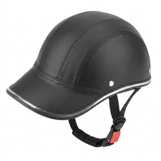 Motorcycle Accessory - Baseball Cap Style Safety Hard Hat Cafe Racer C