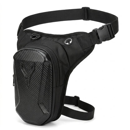 Leather Motorcycle Bag - Motorcycle Leg Tank Bag Waterproof Waist Pack