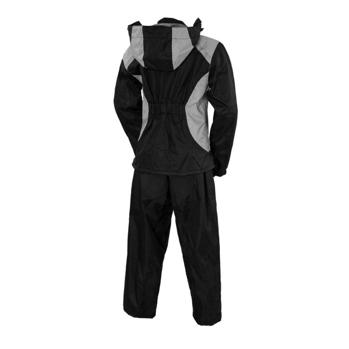 First Manufacturing Ripstop - Women's Breathable Rain Suit, Black/Grey