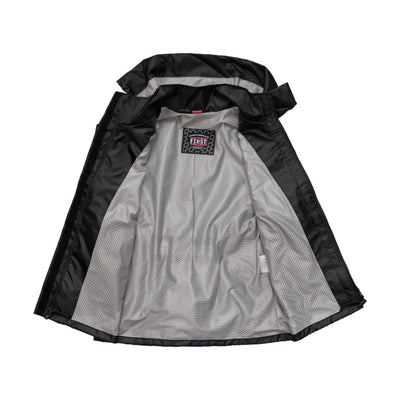 First Manufacturing Ripstop - Women's Breathable Rain Suit, Black/Pink
