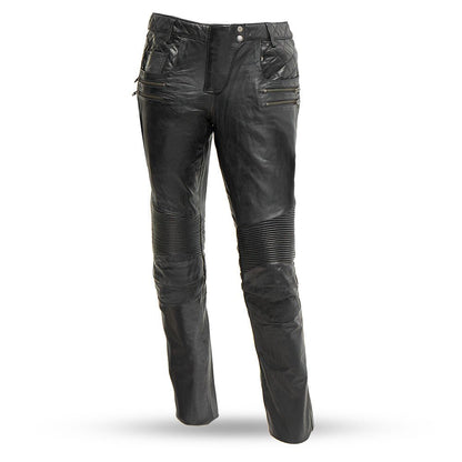 Vixen Leather Pants Women's Leather Pants First Manufacturing Company Black 0