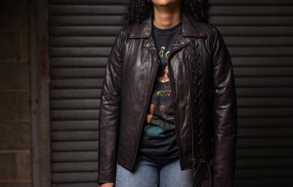 Wildside - Women's Motorcycle Leather Jacket Women's Leather Jacket Jackets