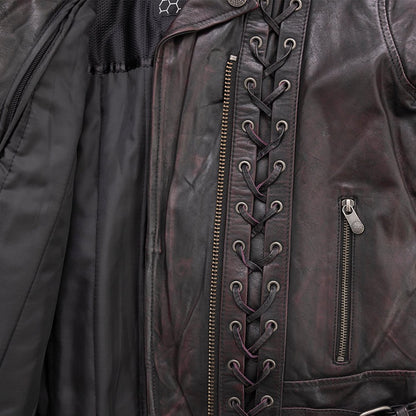 Wildside - Women's Motorcycle Leather Jacket Women's Leather Jacket Jackets