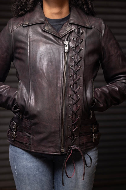 Wildside - Women's Motorcycle Leather Jacket Women's Leather Jacket Jackets
