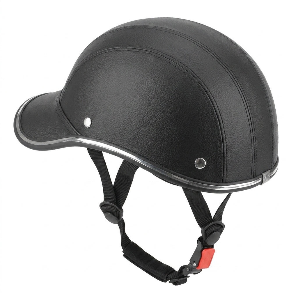 Motorcycle Accessory - Baseball Cap Style Safety Hard Hat Cafe Racer C