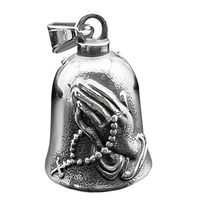Motorcycle Accessory - Motorcycle Lucky Bell Praying Hand Luck Bell Lu