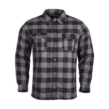 Vance Leather Plaided Riding Shirt w/ Kevlar, Waterproof Zippers & C.E. Armor
