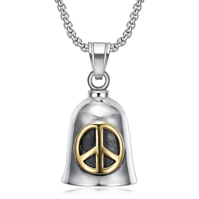 Peace Gremlin Bell, Gold