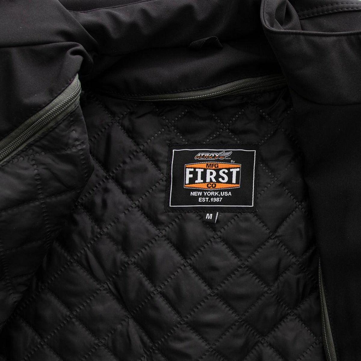 First Manufacturing Furnace - Men's Breathable Heated Jacket with Armor - American Legend Rider