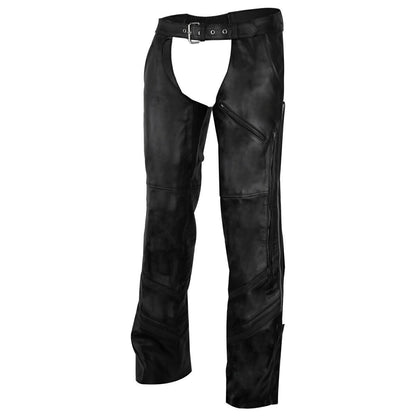 Vance Leather Reflective Riding Chaps, Unisex
