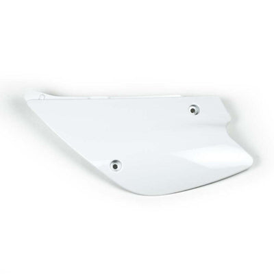 Factory Effex Side Plate Plastic KX85/100 01-13 (White) - American Legend Rider