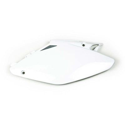 Factory Effex Side Plate Plastic CR125/250 00-01 (White) - American Legend Rider