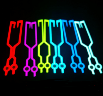 LED Motorcycle Helmet Strip, 15 x 1.4 in - American Legend Rider