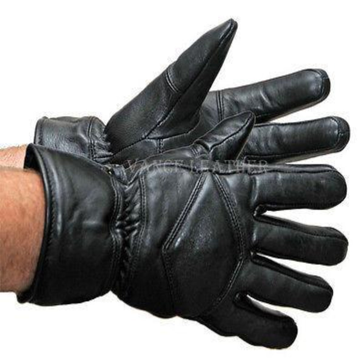 Vance Leather Lined Lamb Skin Gauntlet Gloves