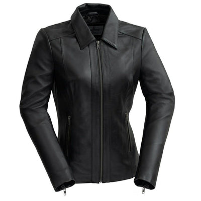 First Manufacturing Patricia - Women's Lambskin Leather Jacket - American Legend Rider