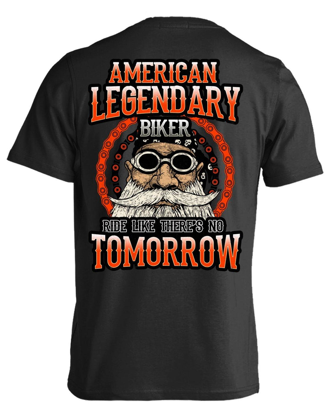 Biker T Shirt for Men | American Legendary Graphic Tee – American ...