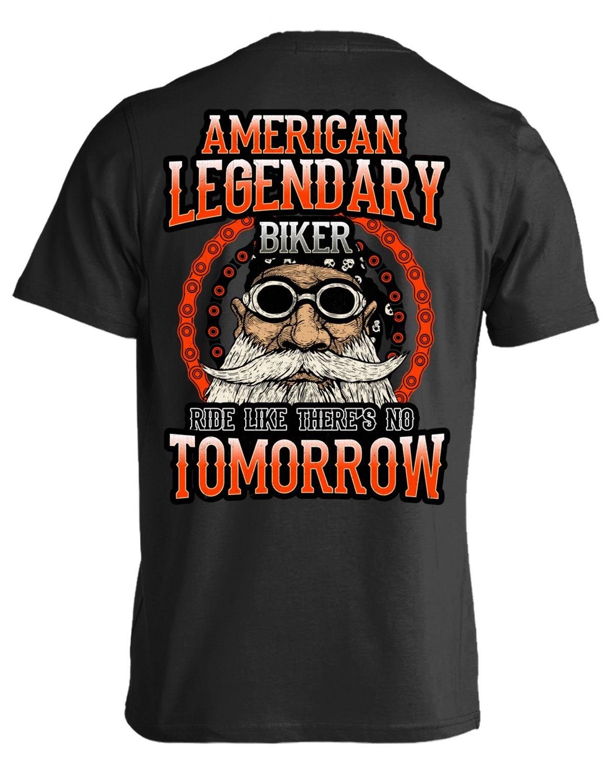 American Legendary Biker T-Shirt - American Legend Rider