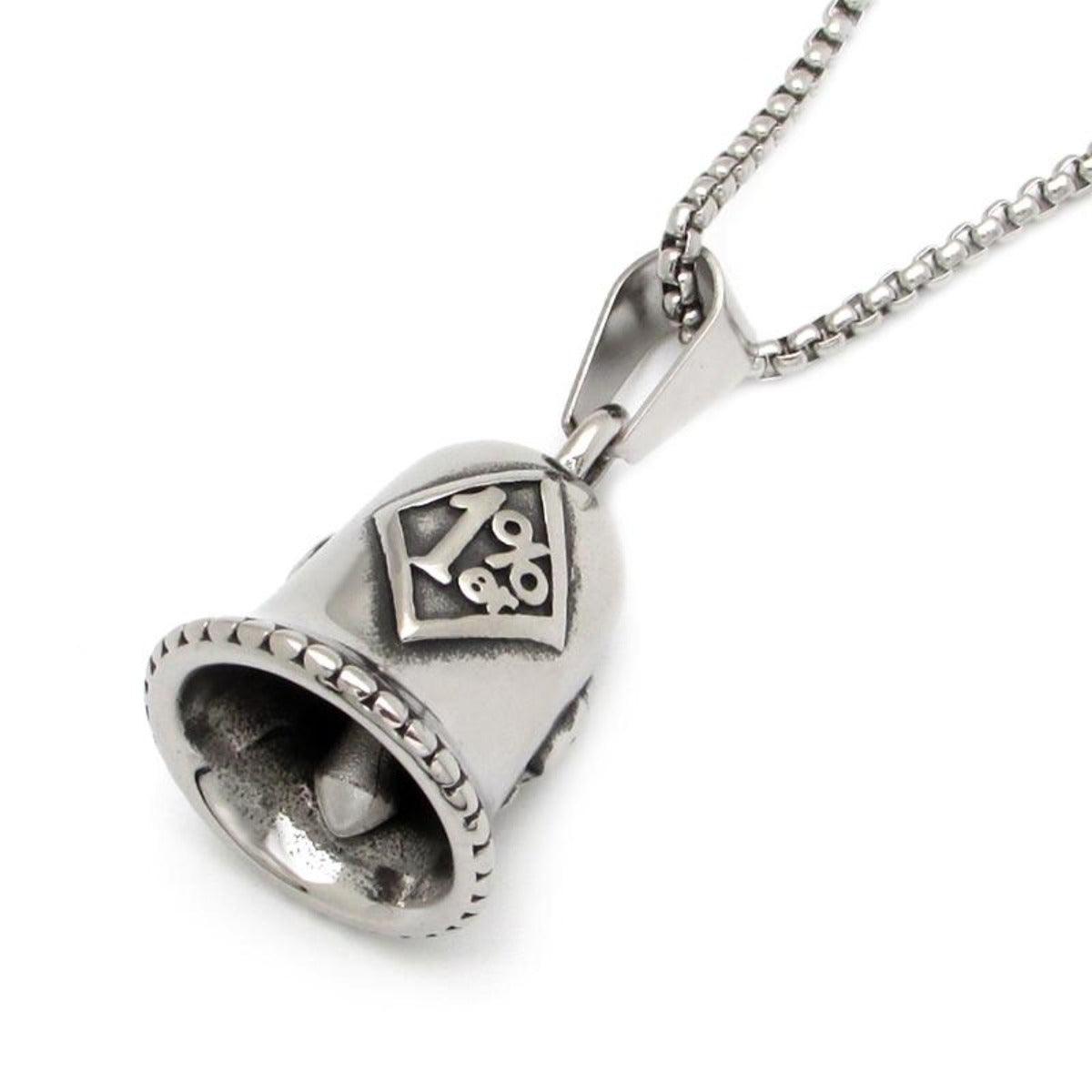 Cool Motorcycle Titanium Steel Skull Gremlin Bell - American Legend Rider