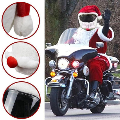 Santa Claus Helmet Cover