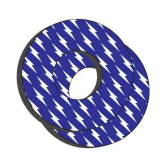 Factory Effex Moto Grip Donuts - Yamaha (white/blue) - American Legend Rider