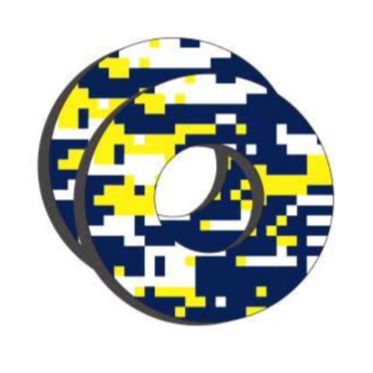 Factory Effex Moto Grip Donuts - Husqvarna (blue/yellow) - American Legend Rider