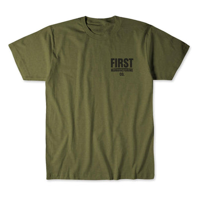 First Manufacturing Silhouette T-Shirt - American Legend Rider