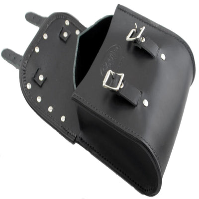 La Rosa Universal Leather Sissy Rivet Bag - American Legend Rider