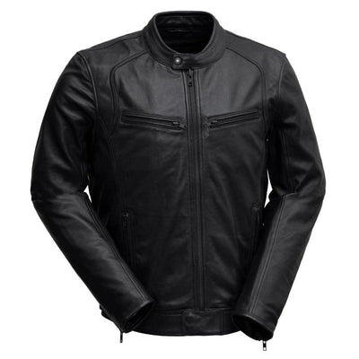 First Manufacturing Clark - Men's Lambskin Leather Jacket - American Legend Rider