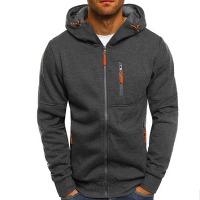 Men Hoodie Cotton Jacket - American Legend Rider