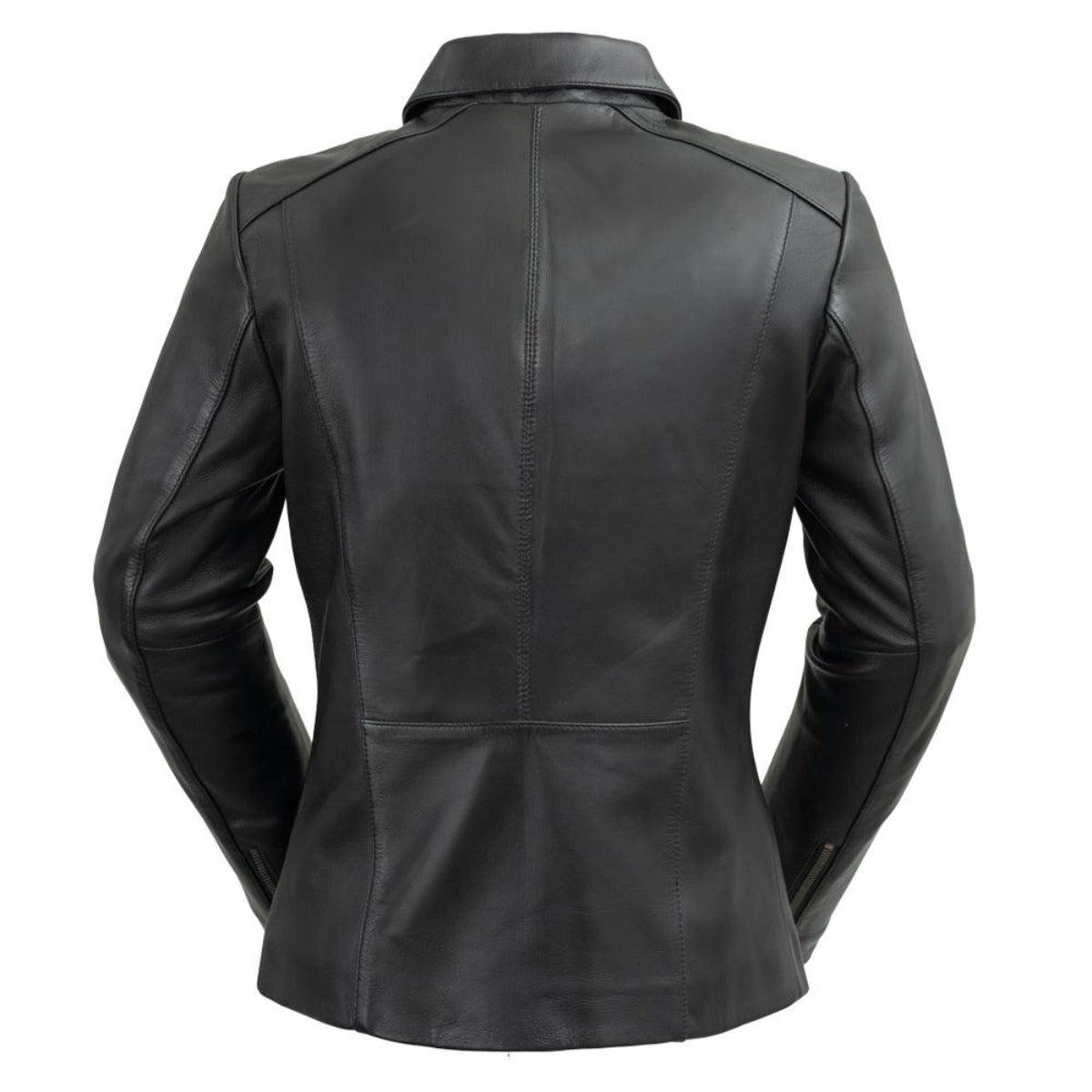 First Manufacturing Patricia - Women's Lambskin Leather Jacket - American Legend Rider