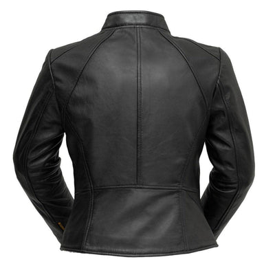 First Manufacturing Zoey - Women's Lambskin Leather Jacket - American Legend Rider