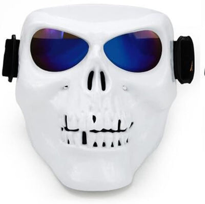 A high-quality Skull Face Mask with Goggles.