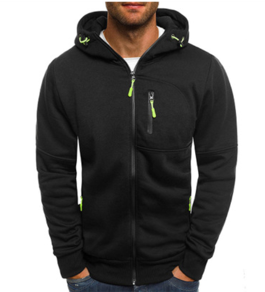 Men Hoodie Cotton Jacket - American Legend Rider