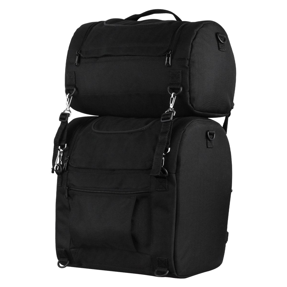 Vance Leather Large Heavy Duty Textile Sissy Bar Bag