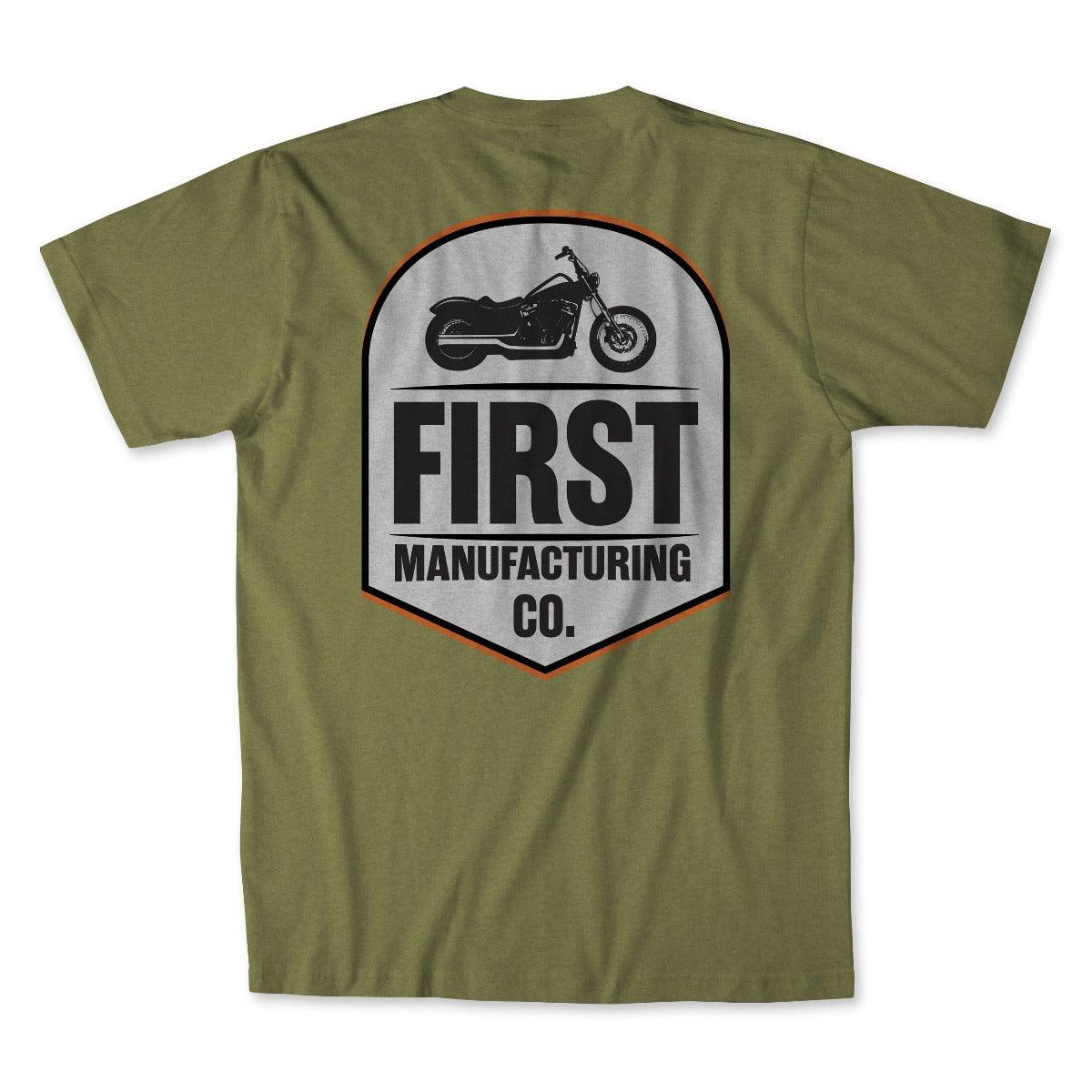 First Manufacturing Silhouette T-Shirt - American Legend Rider