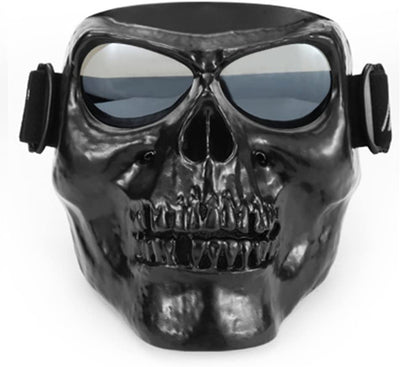 A high-quality Skull Face Mask with Goggles.