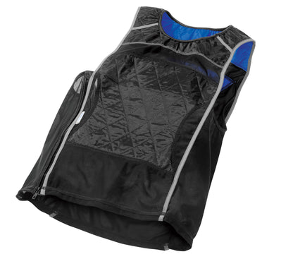 TechNiche® Evaporative Cooling KewlShirt Tanktop, Black/Silver