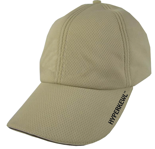 TechNiche® Evaporative Cooling 6 Panel Baseball Cap, Khaki