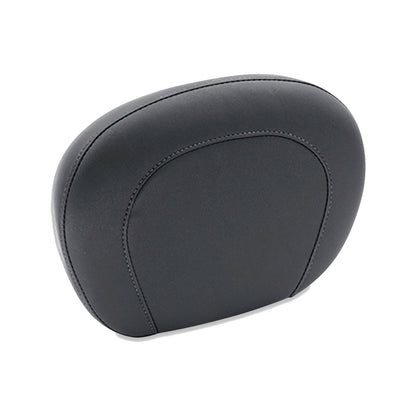 Mustang Sissy Bar Pad for Harley-Davidson Medallion Style Sissy Bars Upright, with Or without Welded Center Piece, Black - Width: 9", Height: 12"